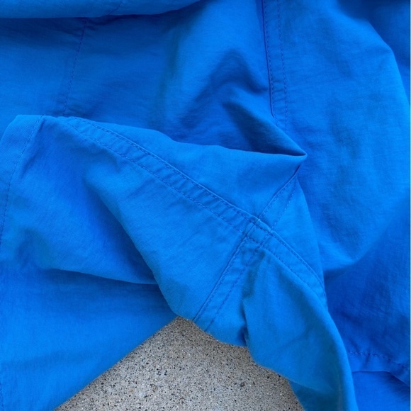 Men's Patagonia Swim Shorts Blue Solid Liner REMOVED XL Nylon Pocket Hybrid Gym - Picture 5 of 11